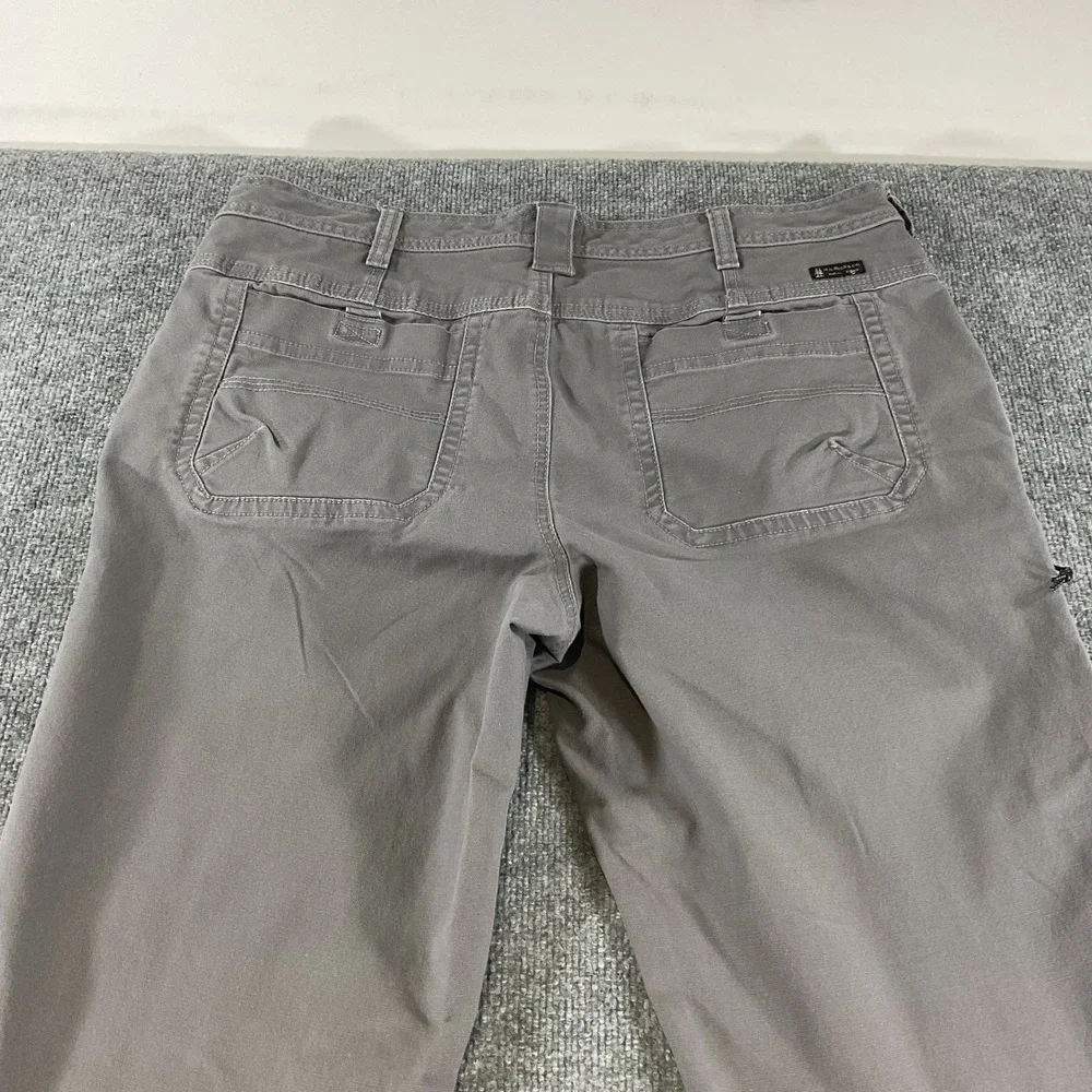 GH Bass & Co Mens 40x30 Grey Cargo Pants Straight Fit Outdoor Casual Hiking